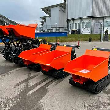 Minidumper - Kettendumper - Dumper - Raupendumper