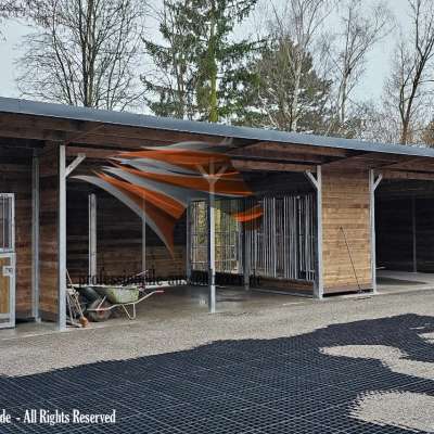 Offenstall kaufen & Weidehütte - Pferdeunterstand für den idealen Pferdehof