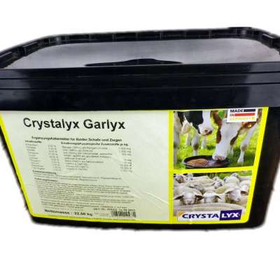 Crystalyx Garlyx Knoblauch Insektenabwehr Rinder Schafe 22,5kg