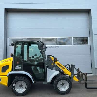 Kramer 5035 Radlader mit Schaufel und Palettengabel Reifen NEU