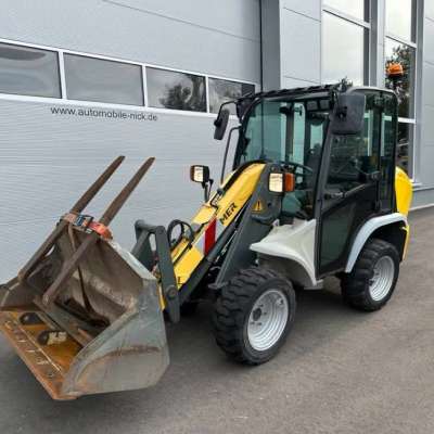 Kramer 5035 Radlader Hoflader mit Schaufel und Gabel 2017