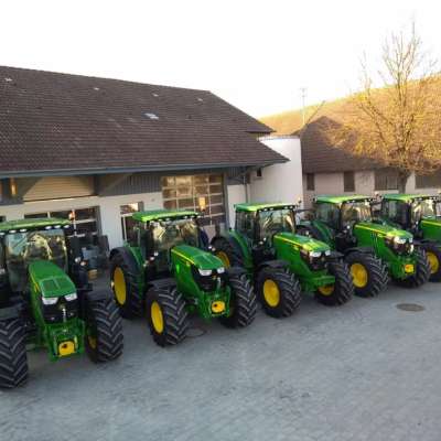 Verkaufen jung Gebrauchte John Deere Traktoren von 125 bis 290 PS