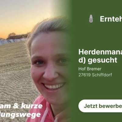 Herdenmanager (m/w/d) gesucht