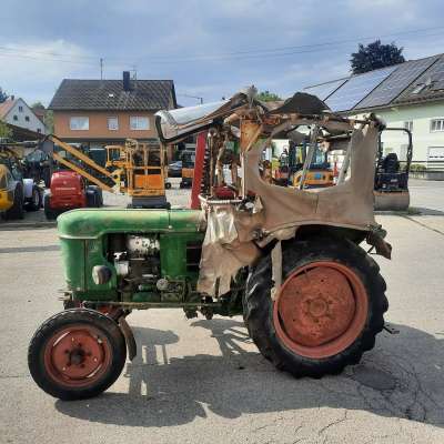 Schlepper Deutz F2L 612/5 D 25 S Oldtimer Traktor Bulldog