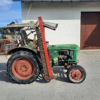 Schlepper Deutz F2L 612/5 D 25 S Oldtimer Traktor Bulldog