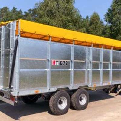 Viehanhänger Tandem Viehwagen Viehtransporter Anhänger