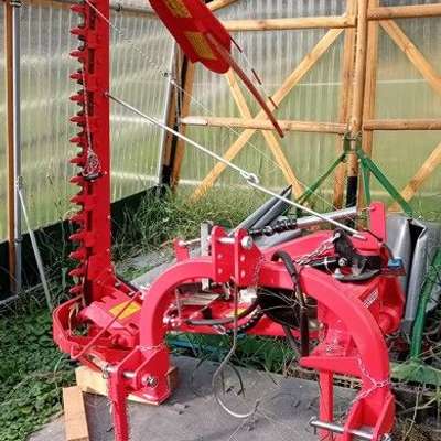 Neu: Gaspardo Fiore Heckmähwerk Doppelmesser 1,45m, hydr.