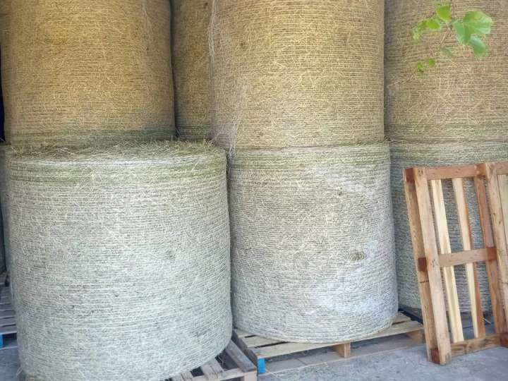 Heu Pferdeheu Bio Bioheu Heuballen Wiesenheu Rundballen