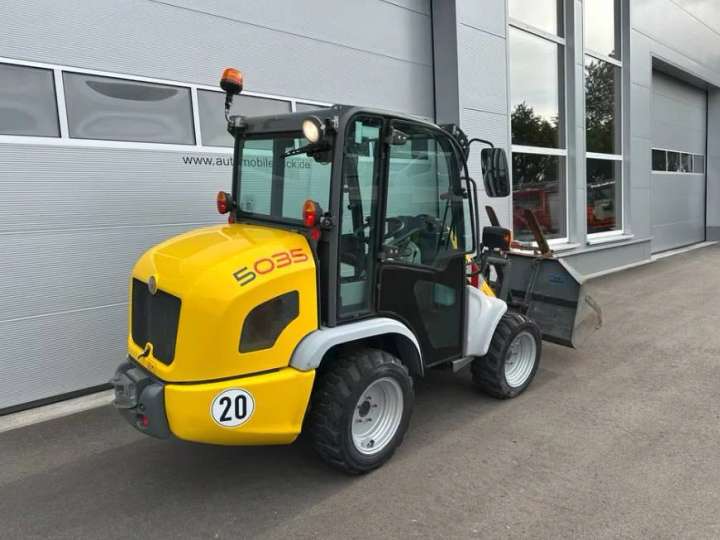 Kramer 5035 Radlader Hoflader mit Schaufel und Gabel 2017