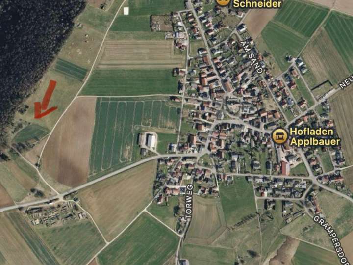 Ackerfläche bei Irfersdorf / Beilngries zu verkaufen ca. 4.750 m²