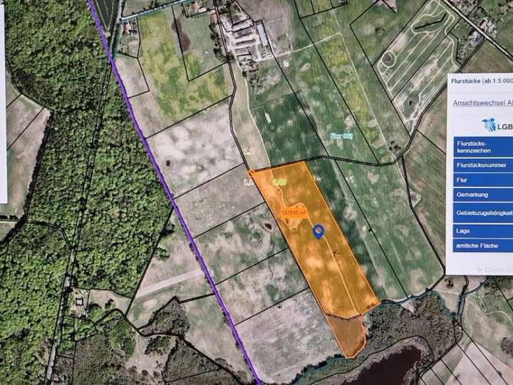 10 ha Acker Brandenburg
