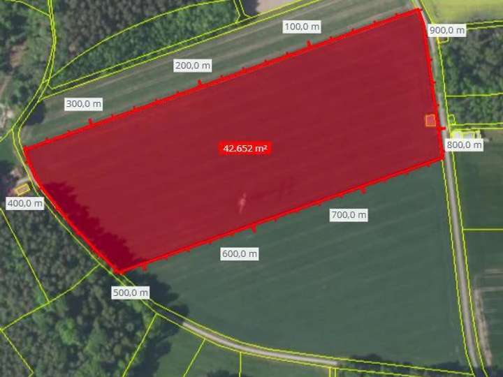 Ackerland und Grünland Nähe Dietenhofen, Landkreis Ansbach – insgesamt 5,292 ha