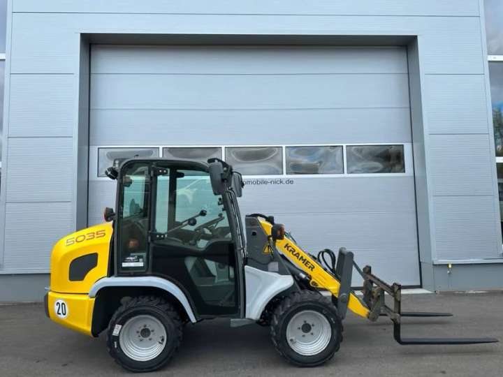 Kramer 5035 Radlader mit Schaufel und Palettengabel Reifen NEU