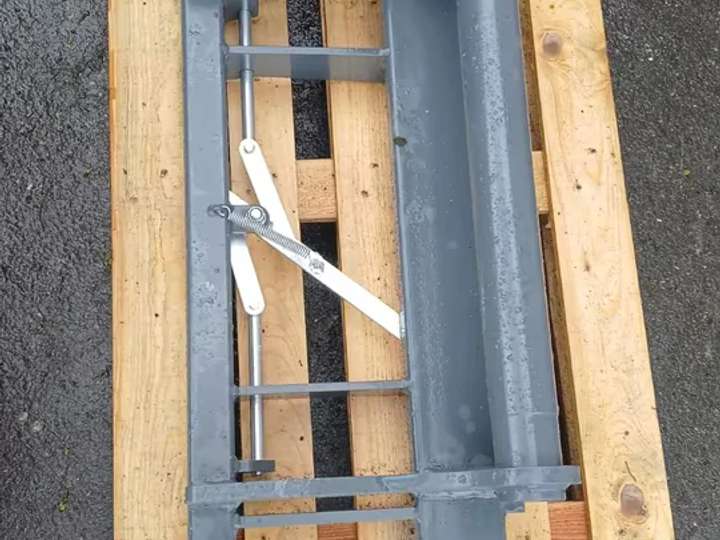 Adapterrahmen Manitou auf Euro-Schnellwechsler Euroadapter