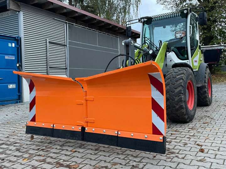 Schneeschild Vario 2,2m Schneepflug Teleskoplader Radlader Cat