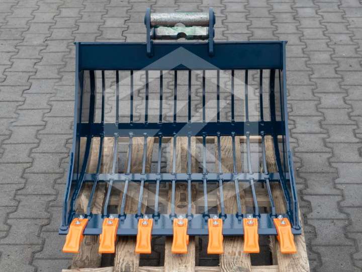 neue Sieblöffel 3,5 -5 Baggerschaufel Grabenräumlöffel Minibagger