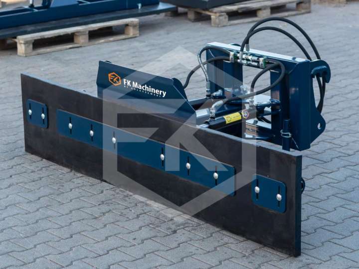 Futterschieber hydraulisch Schneeschieber Mistschieber Hoftrac