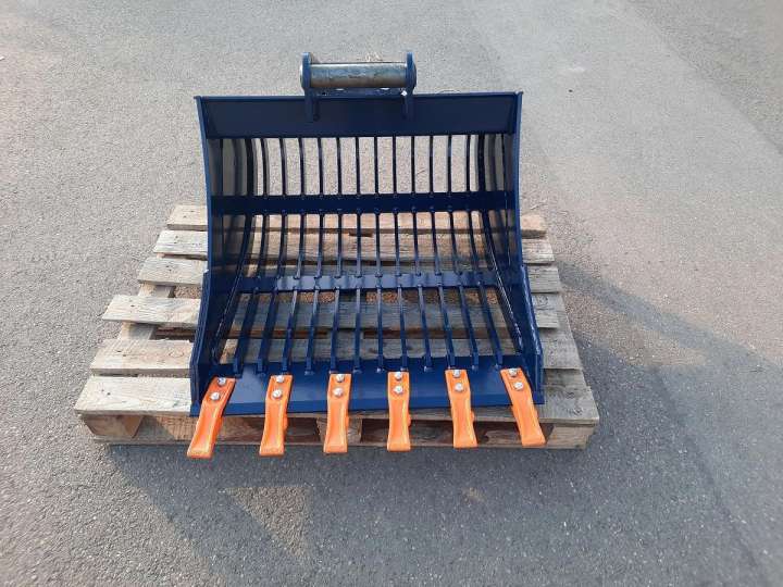 neue Sieblöffel 3,5 -5 Baggerschaufel Tieflöffel Minibagger Volvo