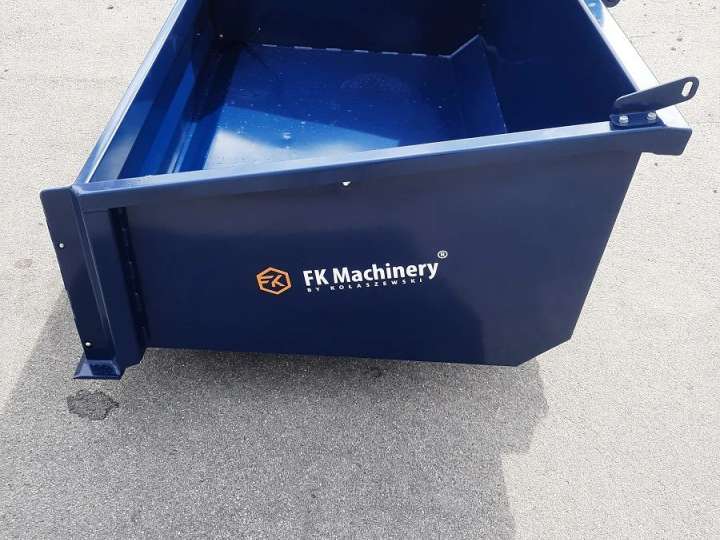 Heckcontainer, Container kippbar, Traktor, Heckmulde Schaufel
