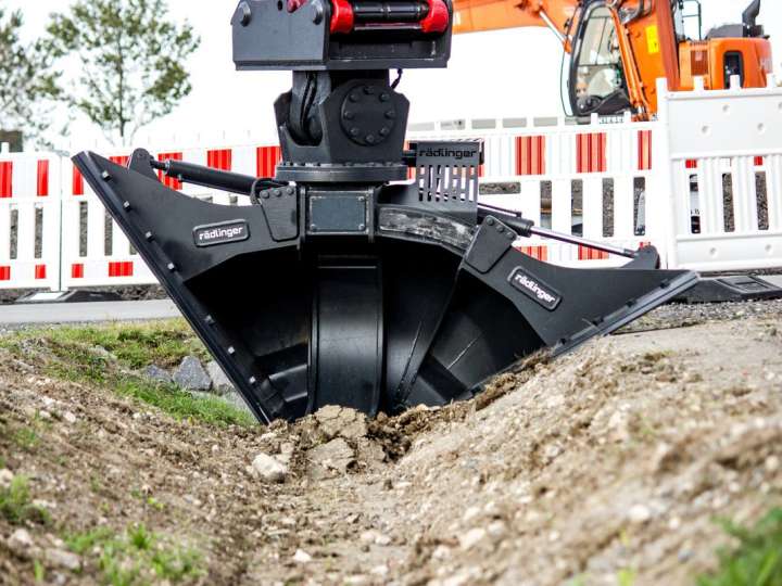 Trapezlöffel hydraulisch verstellbar MS 10 10 - 20 to Löffel JCB