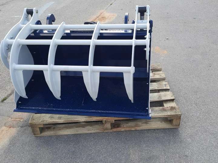 Greifschaufel mini Krokodilgebiss Euro Hoflader Weidemann Giant