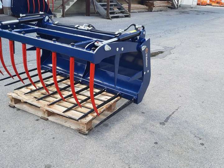 Krokodilgebiss Greifschaufel Frontlader Thaler Cat Hoflader Euro