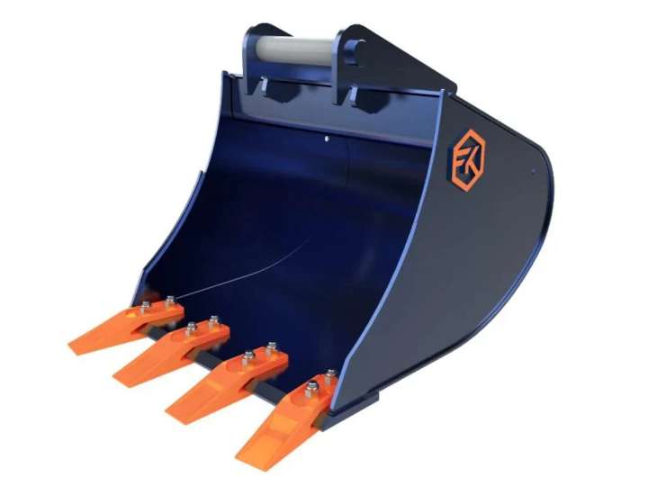 neue Tieflöffel 1,9-2,6 to Grabenräumlöffel Minibagger Kubota Cat