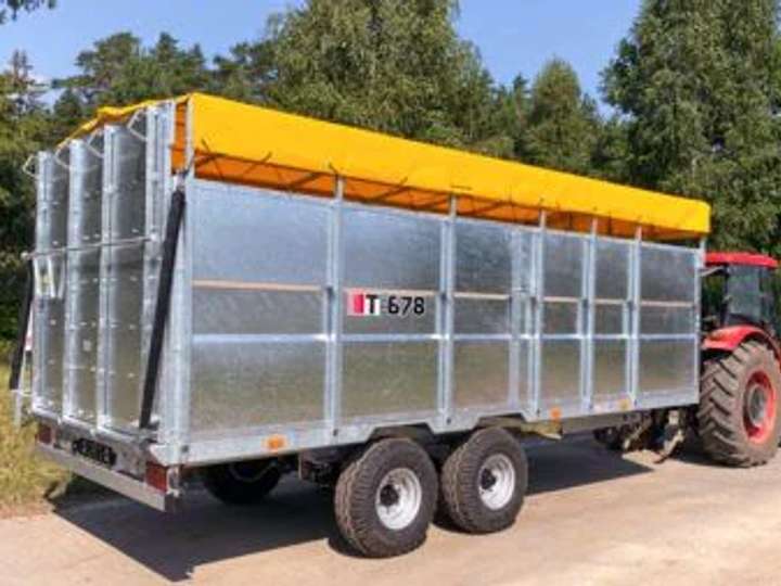Viehanhänger Tandem Viehwagen Viehtransporter Anhänger