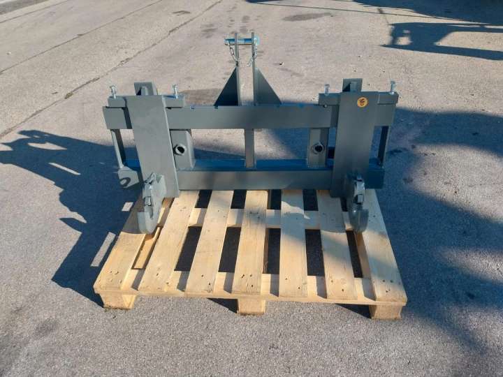 Adapter Kramer Hoflader Radlader auf 3 Punkt Kat II Palettengabel