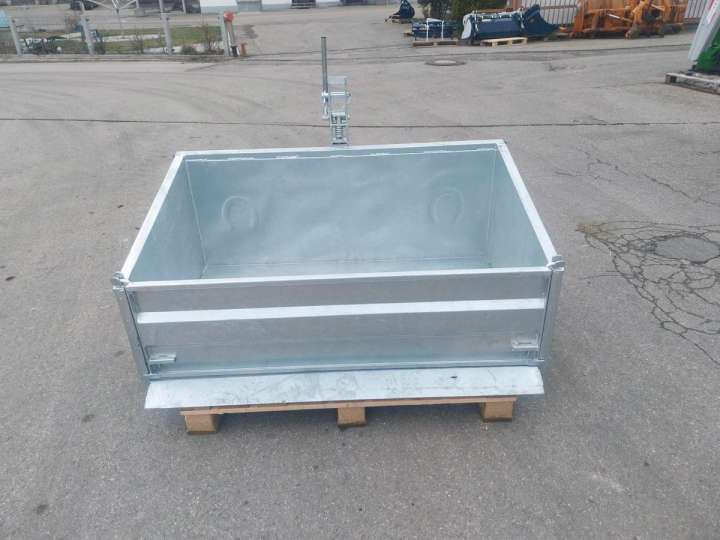 Kippmulde, Heckmulde, Transportbox verzinkt Heckcontainer