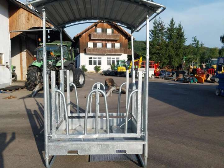 Futterraufe Pferde Rinder Heuraufe Raufe Heu Silage Kuh