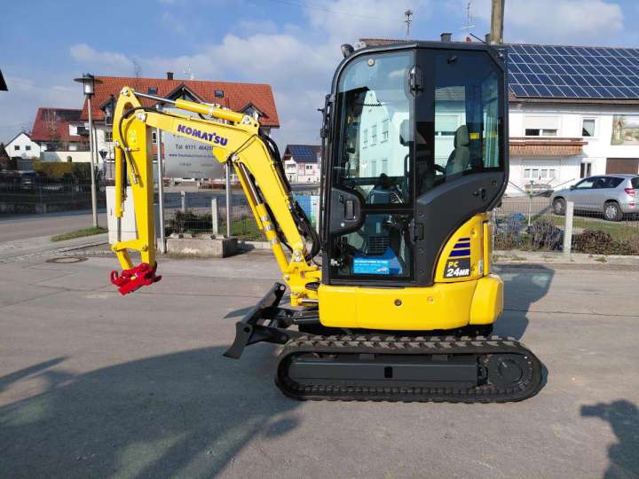 Komatsu PC 24 Minibagger Kubota Bagger Kettenbagger