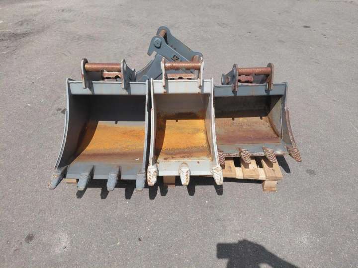 mehrere Tieflöffel MS 03 Lehnhoff Bagger Minibagger