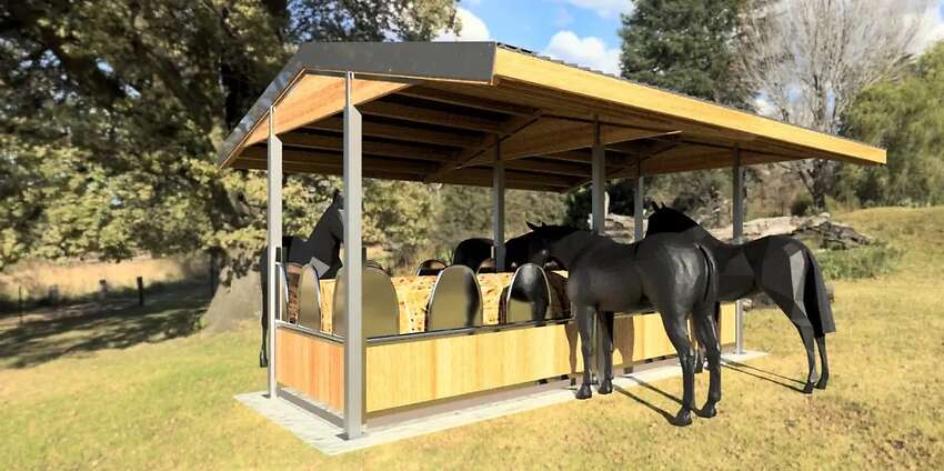 Futterraufe & Heuraufe kaufen - Futtertröge ideal für Pferde - Bild 11