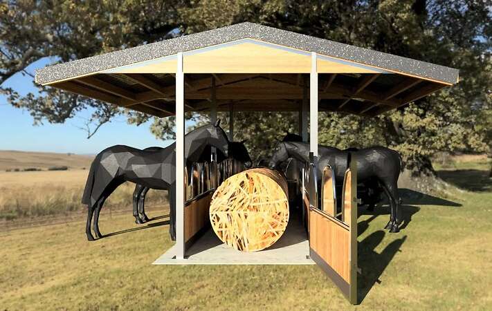 Futterraufe & Heuraufe kaufen - Futtertröge ideal für Pferde - Bild 12