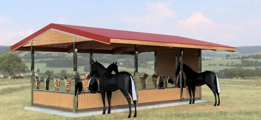 Futterraufe & Heuraufe kaufen - Futtertröge ideal für Pferde - Bild 13