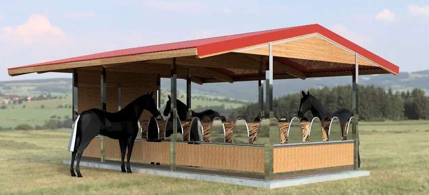 Futterraufe & Heuraufe kaufen - Futtertröge ideal für Pferde - Bild 14