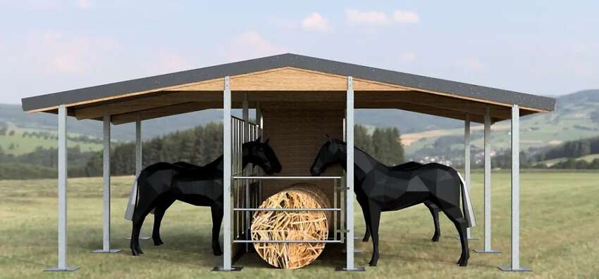 Futterraufe & Heuraufe kaufen - Futtertröge ideal für Pferde - Bild 16