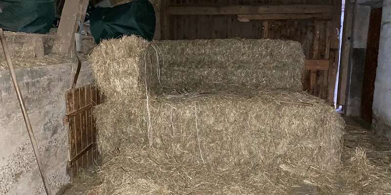 Heu Quaderballen zu verkaufen