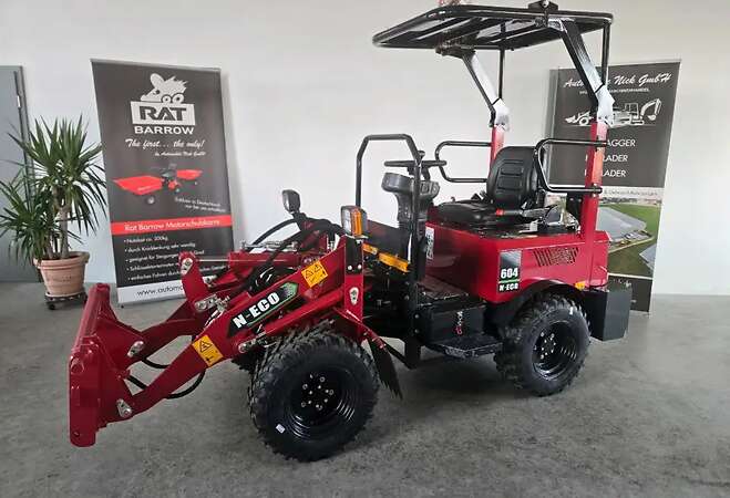 N-ECO 604 Elektrohoflader mit Klappdach - Hoflader - Radlader Neues Modell - Bild 2