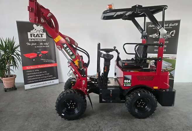 N-ECO 604 Elektrohoflader mit Klappdach - Hoflader - Radlader Neues Modell - Bild 3