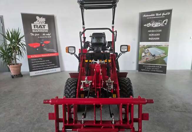 N-ECO 604 Elektrohoflader mit Klappdach - Hoflader - Radlader Neues Modell - Bild 5