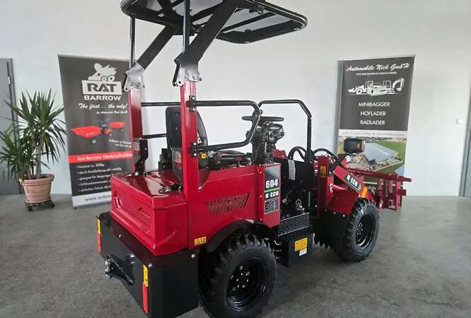 N-ECO 604 Elektrohoflader mit Klappdach - Hoflader - Radlader Neues Modell - Bild 6