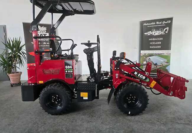 N-ECO 604 Elektrohoflader mit Klappdach - Hoflader - Radlader Neues Modell - Bild 7