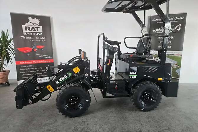 N-ECO 604 Elektrohoflader mit Klappdach - Hoflader - Radlader Neues Modell - Bild 9