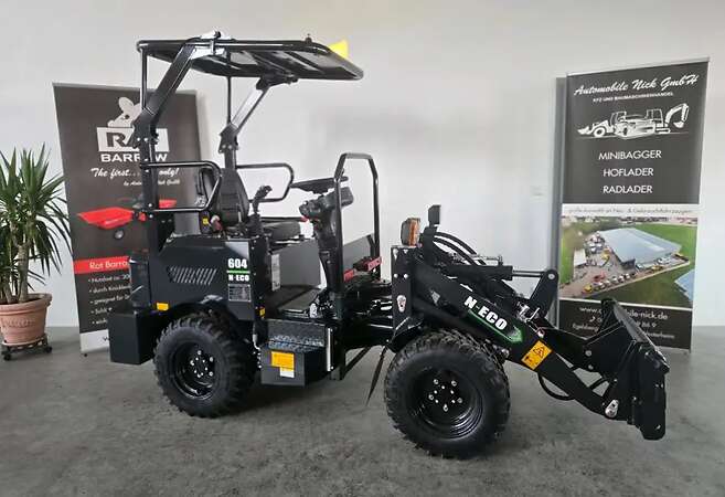 N-ECO 604 Elektrohoflader mit Klappdach - Hoflader - Radlader Neues Modell - Bild 10