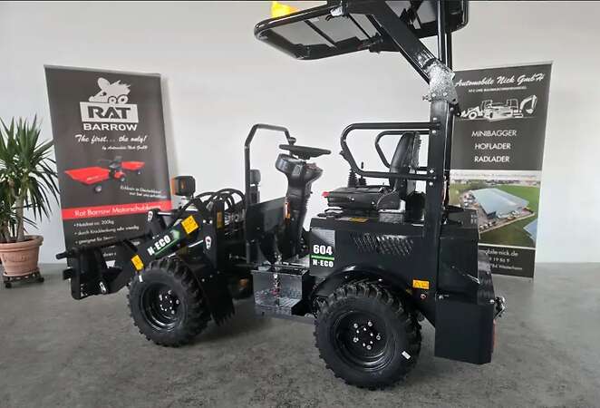 N-ECO 604 Elektrohoflader mit Klappdach - Hoflader - Radlader Neues Modell - Bild 11