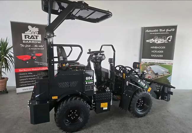 N-ECO 604 Elektrohoflader mit Klappdach - Hoflader - Radlader Neues Modell - Bild 12