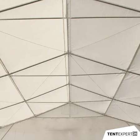 Lagerzelt 8x12m | 3,60m Seitenhöhe | 4,40m Firsthöhe | 96m² Profi-Zelthalle - Bild 4