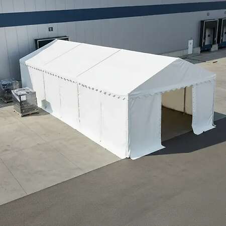 Lagerzelt 6x12 m Profi – 550g/m² PVC | 72m² Lagerhalle | Stabil - Bild 2